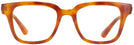 Square Yellow Light Havana Ray-Ban 4323V Single Vision Full Frame View #2