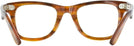 Wayfarer Stripped Red Havana Ray-Ban 4340V Progressive No-Lines View #4