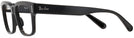 Square Shiny Black Ray-Ban 5388L Progressive No-Lines View #3