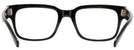 Square Shiny Black Ray-Ban 5388L Progressive No-Lines View #4