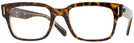 Square Havana Trans Brown Ray-Ban 5388L Progressive No-Lines View #1