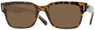Square Havana Trans Brown Ray-Ban 5388L Progressive Reading Sunglasses View #1