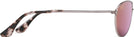 Aviator Silver/Rose Gold Maui Jim Baby Beach 245 View #3