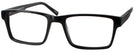 Square Powerful Black Seattle Eyeworks 945 Computer Style Progressive View #1