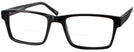 Square Powerful Black Seattle Eyeworks 945 Bifocal View #1