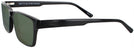 Square Powerful Black Seattle Eyeworks 945 Progressive Reading Sunglasses View #3