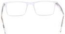 Square Crystal Clear Intent Seattle Eyeworks 945 Progressive No-Lines View #4