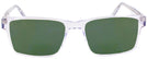 Square Crystal Clear Intent Seattle Eyeworks 945 Progressive Reading Sunglasses View #2