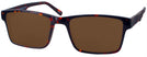 Square Intelligent Tortoise Seattle Eyeworks 945 Progressive Reading Sunglasses View #1