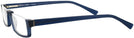 Rectangle Dark Ash Seattle Eyeworks 956 Single Vision Half Frame View #3
