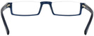 Rectangle Dark Ash Seattle Eyeworks 956 Single Vision Half Frame View #4