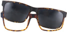 Rectangle Matte Tortoise Seattle Eyeworks 960 with Clip Bifocal View #2
