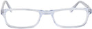 Rectangle Crystal Seattle Eyeworks 963 Single Vision Half Frame View #2