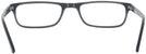 Rectangle Grey Slate Seattle Eyeworks 963 Single Vision Half Frame View #4