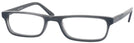 Rectangle Grey Slate Seattle Eyeworks 963 Single Vision Half Frame View #1