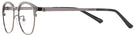 Square,Round Gray/silver Seattle Eyeworks 979 Progressive No-Lines View #3