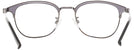Square,Round Gray/silver Seattle Eyeworks 979 Progressive No-Lines View #4