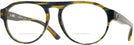 Round,Aviator Havana Yellow Pointille W/ Blue Starck SH5024 Bifocal w/ FREE Non-Glare View #1