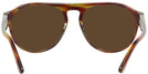 Round,Aviator Havana Red Pointile Black Starck SH5024 Progressive Reading Sunglasses View #4