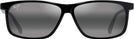 Rectangle Black/Neutral Grey Lens Maui Jim Pulama 618 View #2