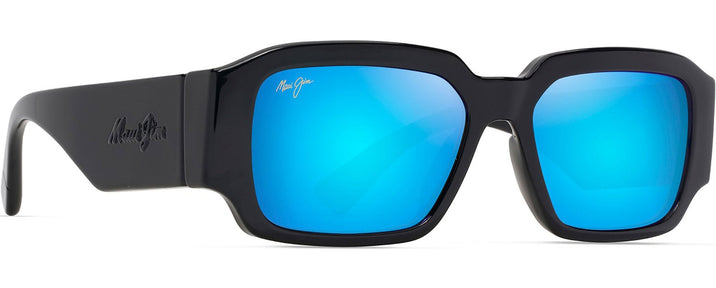  Black/Blue Hawaii Lenses Maui Jim Kupale 639 View #1