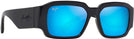 Rectangle Black/Blue Hawaii Lenses Maui Jim Kupale 639 View #1