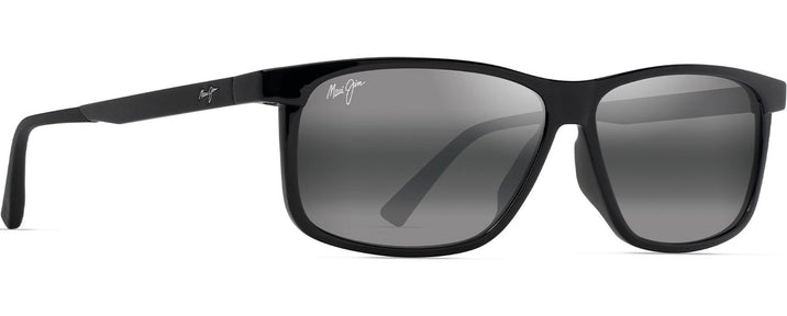 Rectangle Black/Neutral Grey Lens Maui Jim Pulama 618 View #1