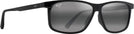 Rectangle Black/Neutral Grey Lens Maui Jim Pulama 618 View #1