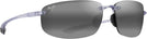 Rectangle Crystal/Neutral Grey Lens Maui Jim Ho&#39;okipa 407 View #1