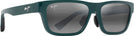 Rectangle Dark Green/neutral Grey Maui Jim Keola 628 Bifocal Reading Sunglasses View #1