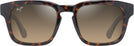 Square Dark Havana/HCL Bronze Lenses Maui Jim Maluhia 643 View #2