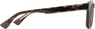 Square Dark Havana/HCL Bronze Lenses Maui Jim Maluhia 643 View #3