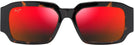 Rectangle Dark Havana/Hawaii Lenses Maui Jim Kupale 639 View #2