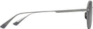 Round Dark Ruthenium/Neutral Grey Lenses Maui Jim Kaulana Asian Fit 627 View #3