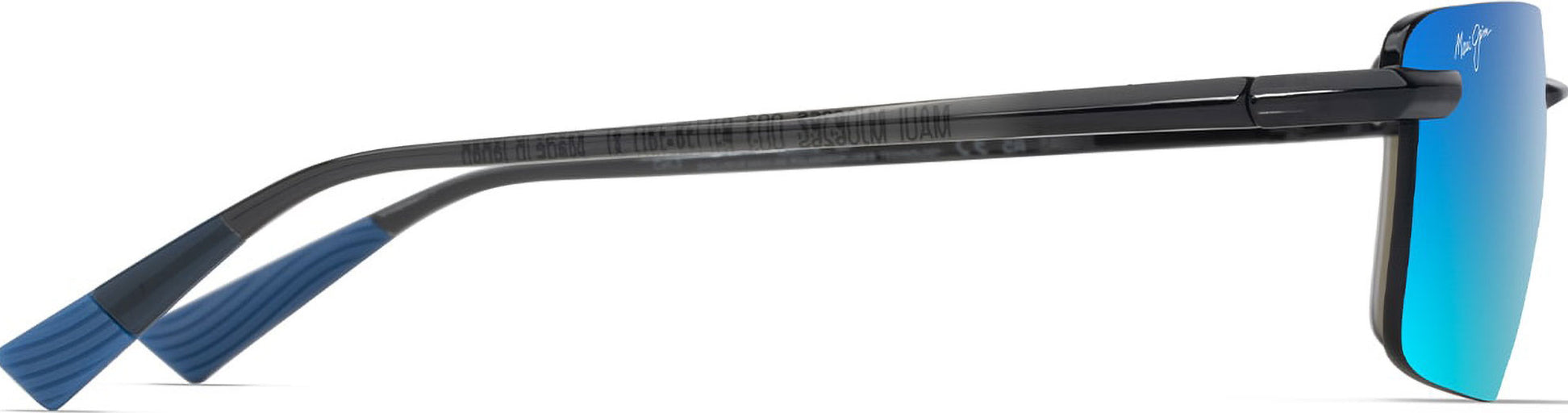 Matte Black/Neutral Grey Maui Jim Laulima Asian Fit 656
