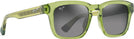 Square Grass Green/Neutral Grey Lenses Maui Jim Maluhia 643 View #1