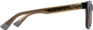 Square Trans Green/Maui Rose Lens Maui Jim Hanohano 644 View #3