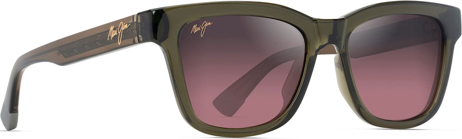 Trans Green/Maui Rose Lens Maui Jim Hanohano 644