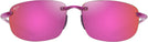 Rectangle Cyclamen Pink/MAUI Sunrise Maui Jim Ho&#39;okipa 407 View #2