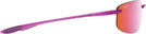Rectangle Cyclamen Pink/MAUI Sunrise Maui Jim Ho&#39;okipa 407 View #3