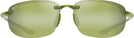 Rectangle Light Green/Maui HT Maui Jim Ho&#39;okipa 407 View #2
