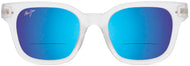 Frosted Crystal/blue Hawaii Lens #2