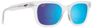 Frosted Crystal/blue Hawaii Lens #1
