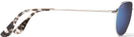 Aviator Silver/Blue Hawaii Maui Jim Baby Beach 245 View #3