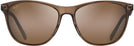 Rectangle Trans Mocha w/ HCL Lens Maui Jim Sugar Cane 783 View #2