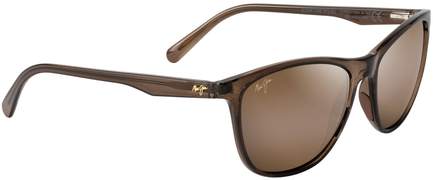 Trans Mocha w/ HCL Lens Maui Jim Sugar Cane 783 display picture 2