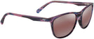 Square Lilac Sunset/Rose Lens Maui Jim Sugar Cane 783 View #1