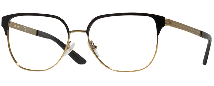 Square Shiny Gold/black Tory Burch 1066 Progressive No-Lines View #1