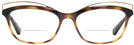 Cat Eye Dark Tortoise Tory Burch 4004 Bifocal View #2