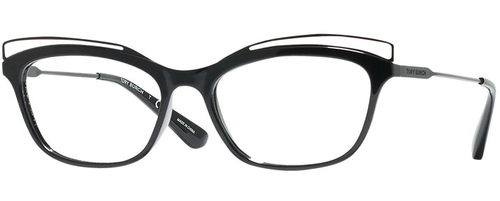 Cat Eye Black Tory Burch 4004 Progressive No-Lines View #1